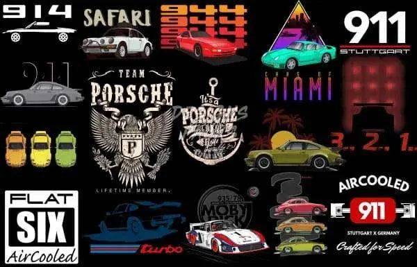 22 Porsche Designs Bundle PNG