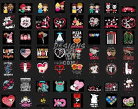 Load image into Gallery viewer, 220 Valentine&#39;s Day Cartoon Designs Bundle PNG designspacks
