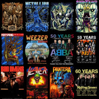 Load image into Gallery viewer, 220 Rock Heavy Metal V7 Designs Bundle PNG
