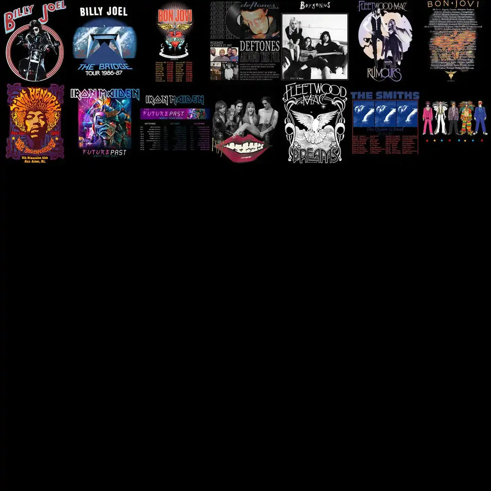 220 Rock Heavy Metal V7 Designs Bundle PNG