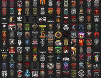 Load image into Gallery viewer, 220 Rock Metal V4 Halftone Designs Bundle PNG
