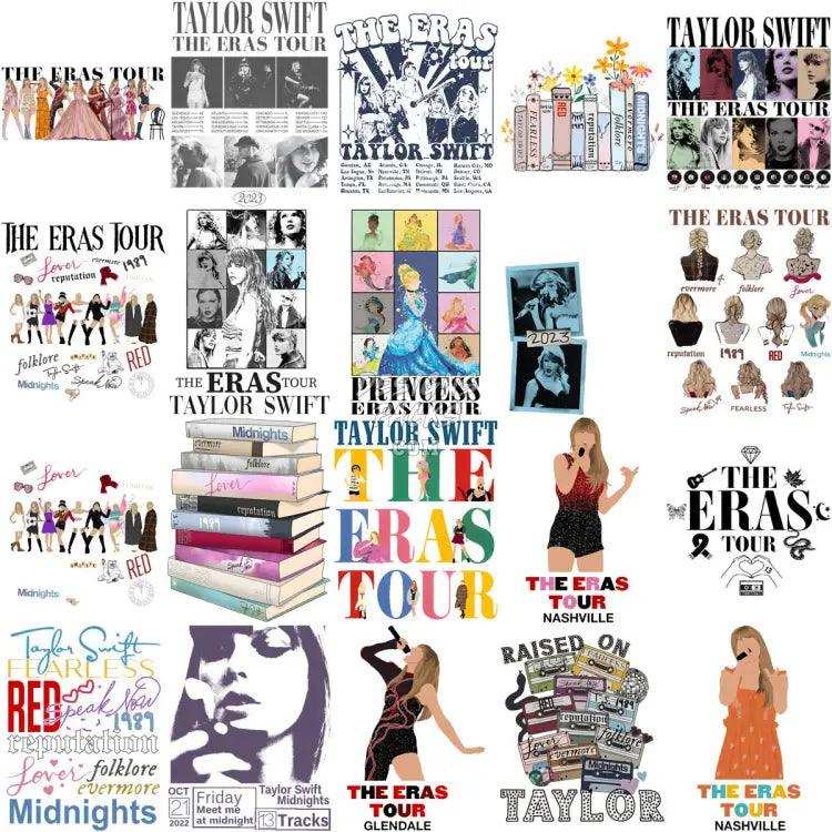 220 Taylor Music Artist Era Tour Designs Bundle Png