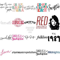 Load image into Gallery viewer, 220 Taylor Music Artist Era Tour Designs Bundle Png
