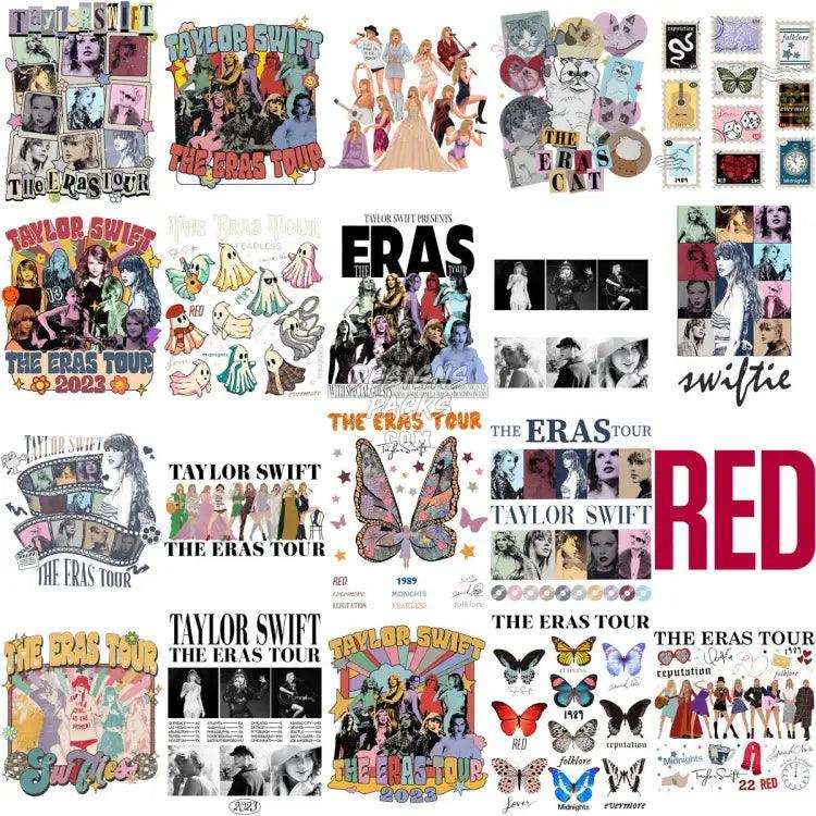 220 Taylor Music Artist Era Tour Designs Bundle Png