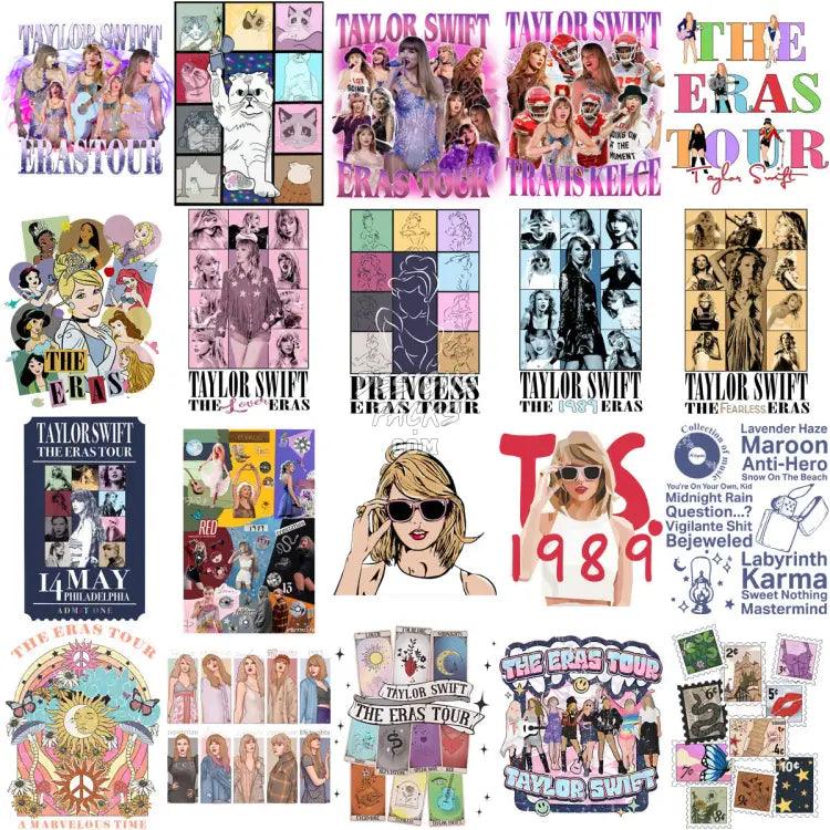 220 Taylor Music Artist Era Tour Designs Bundle Png