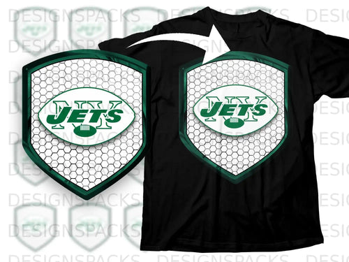 New York Jets Emblem Fan T-Shirt for Dedicated Supporters