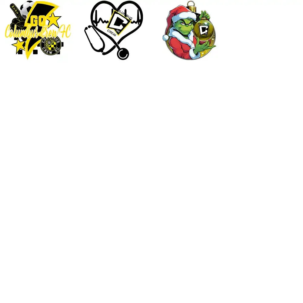 22 Columbus Crew Soccer Designs Bundle PNG