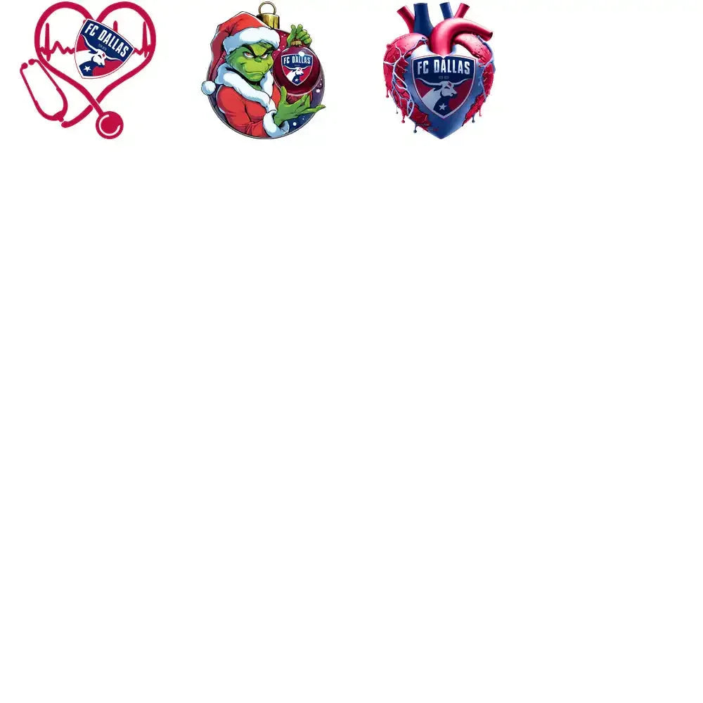 22 FC Dallas Soccer Designs Bundle PNG