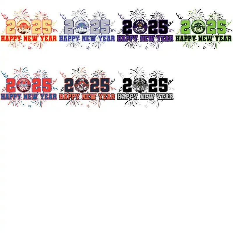 23 Lacrosse League 2025 New Years Designs Bundle PNG