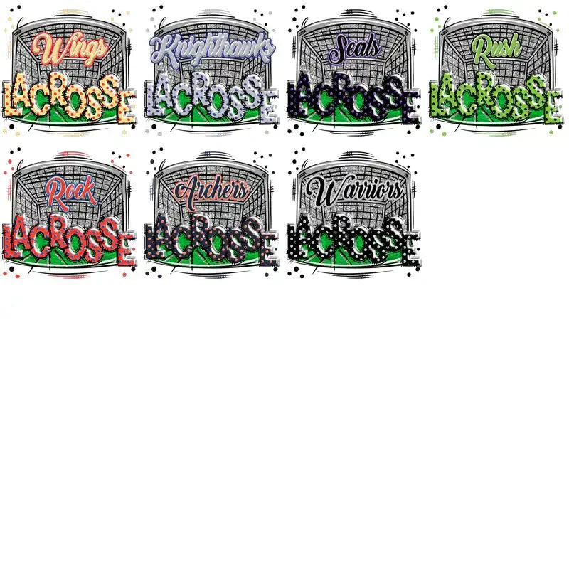 23 Lacrosse League Retro Goal Designs Bundle PNG