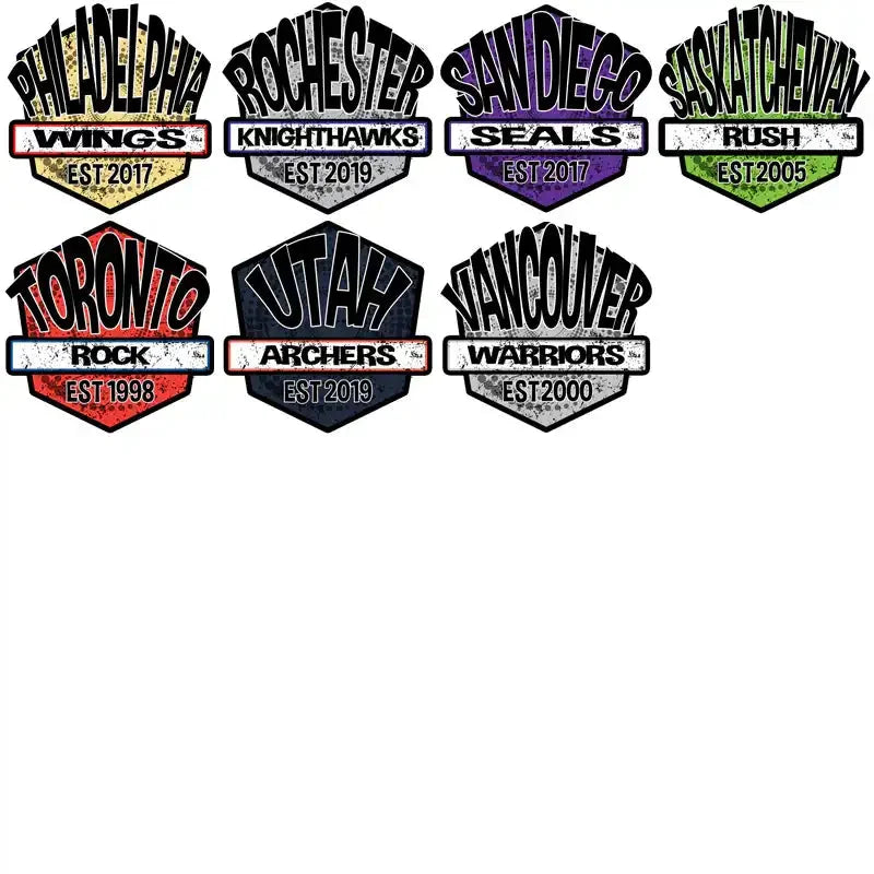 23 Lacrosse League Shield v2 Designs Bundle PNG