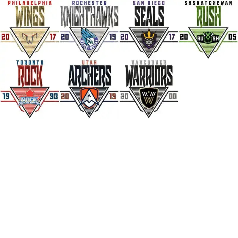 23 Lacrosse League Triangle Designs Bundle PNG