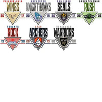 Load image into Gallery viewer, 23 Lacrosse League Triangle Designs Bundle PNG
