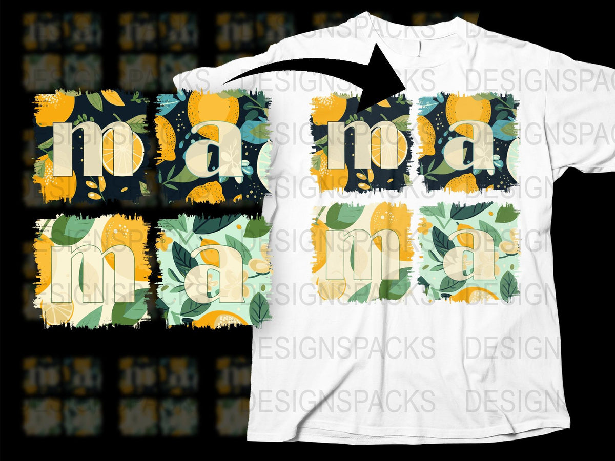 Mama Sunflower Print T-Shirt Women, Floral Graphic Tee, Gifts for Moms, Casual Summer Shirt