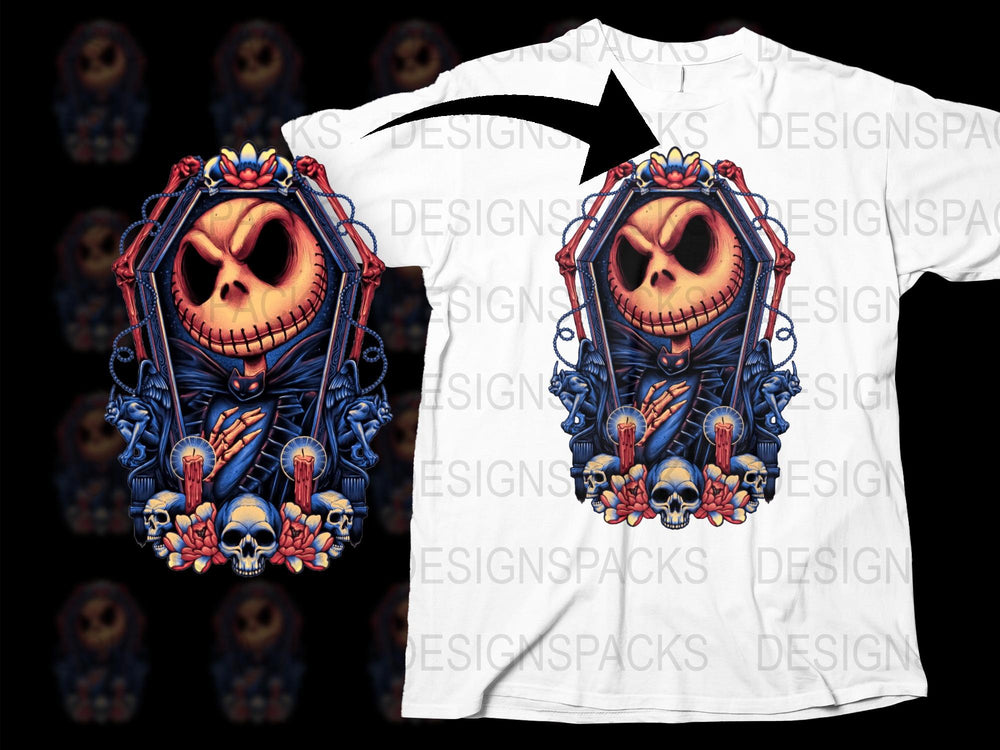 Unique Skull and Bones Graphic T-Shirt, Colorful Artistic Halloween Tee, Unisex Casual Wear