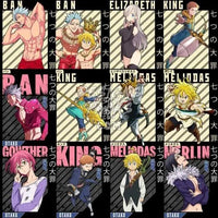 Load image into Gallery viewer, 24 The Seven Deadly Sins Anime Designs Bundle PNG designspacks
