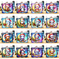 Load image into Gallery viewer, 24 Animals Moon Christmas Tumbler Wrap Bundle Jpg

