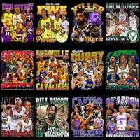 Load image into Gallery viewer, 24 Basketball Bootleg V2 Designs Bundle Png
