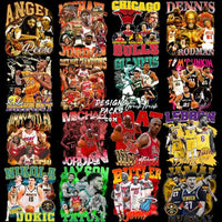 Load image into Gallery viewer, 24 Basketball Bootleg V3 Designs Bundle Png
