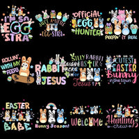 Load image into Gallery viewer, 24 Cartoon Easter Day Bluey Dog Designs Bundle Png
