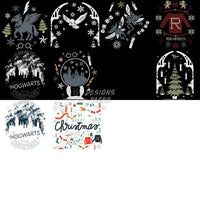 Load image into Gallery viewer, 24 Christmas Harry Movie Designs Bundle Png
