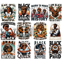 Load image into Gallery viewer, 24 Colorful Juneteenth Black History Designs Bundle Png
