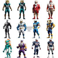 Load image into Gallery viewer, 24 Football Teams Mascots Designs Bundle Png + Psd
