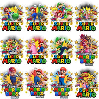 Load image into Gallery viewer, 24 Gaming Mario Movie Designs Bundle Png
