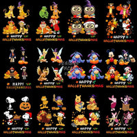 Load image into Gallery viewer, 24 Halloween Thanksgiving Christmas Cartoon Designs Bundle Png

