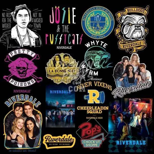 24 Serie Designs Bundle PNG