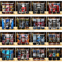 Load image into Gallery viewer, 24 Trucks Tumbler Wrap Bundle Jpg
