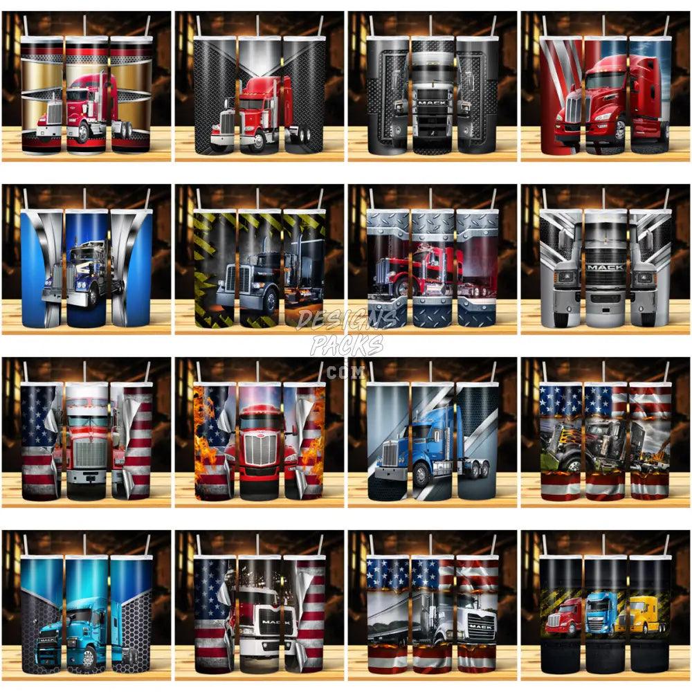 24 Trucks Tumbler Wrap Bundle Jpg