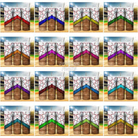 Load image into Gallery viewer, 24 Wood Baseball Tumbler Wrap Bundle Jpg

