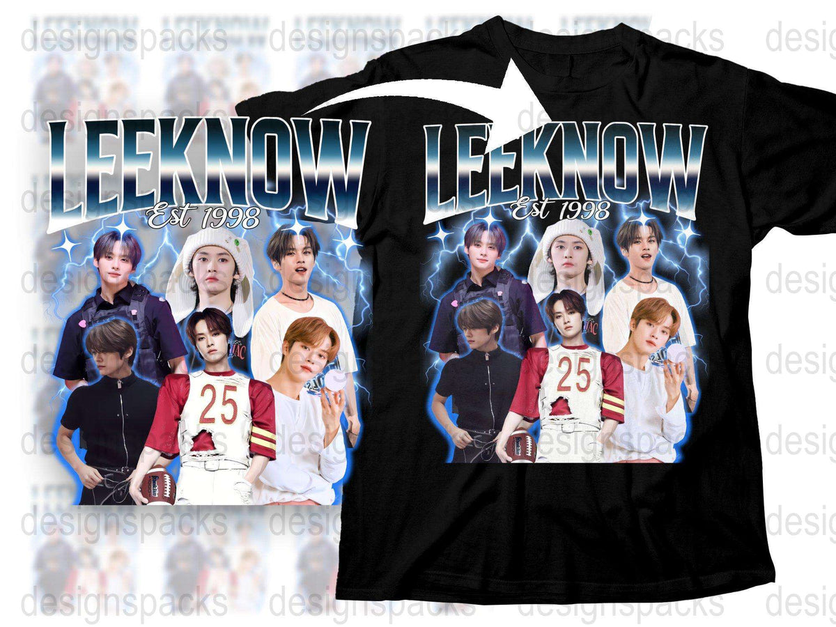 K-Pop Band T-Shirt, Est 1998 Graphic Tee, Unisex Pop Music Fan Merch, Trendy Idol Group Shirt, Casual Streetwear, Gift for Teens