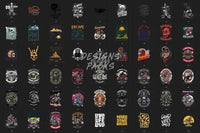 Load image into Gallery viewer, 245 Moto Bike Designs Bundle PNG designspacks

