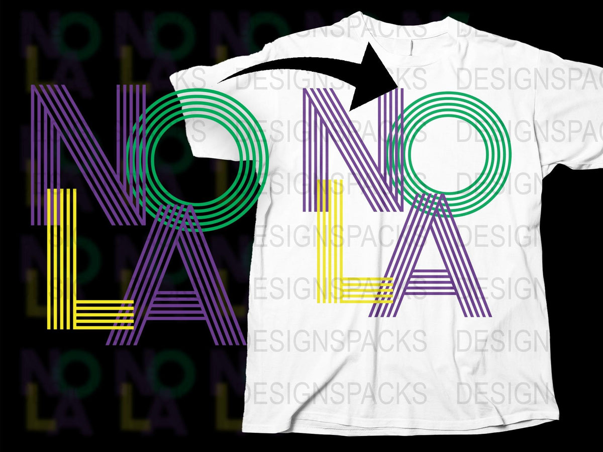 Colorful NO LA Graphic T-Shirt, Urban Inspired Bold Design, Trendy Streetwear, Unisex Fashion Top