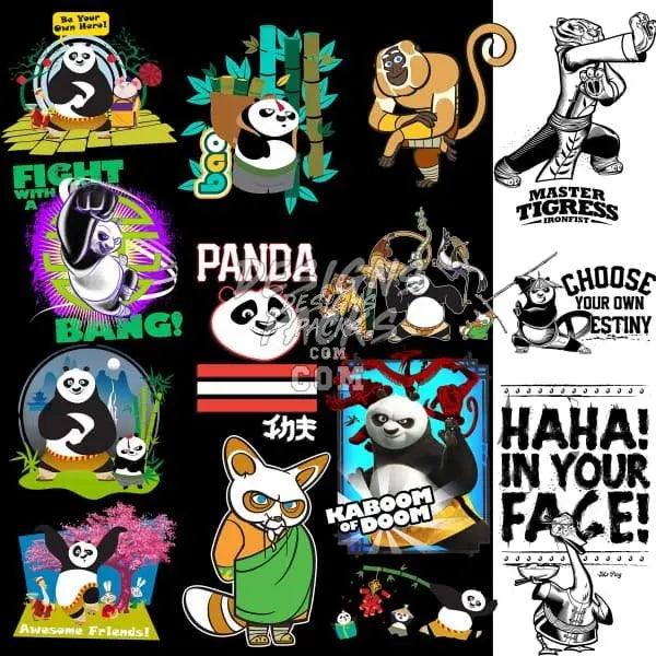 25 Cartoon Designs Bundle PNG designspacks