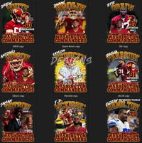 Load image into Gallery viewer, 25 Football Washington Commanders Designs Bundle PNG designspacks
