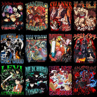 Load image into Gallery viewer, 25 Anime Bootleg Mix V15 Designs Bundle PNG
