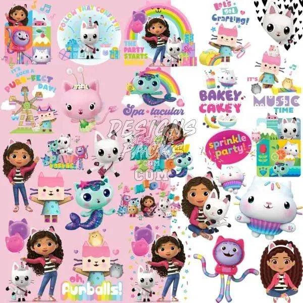 25 Cartoon Designs Bundle PNG