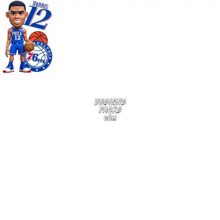 25 Figurine Style Basketball Players Designs Bundle Png + Psd V2