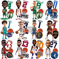 Load image into Gallery viewer, 25 Figurine Style Basketball Players Designs Bundle Png + Psd V2
