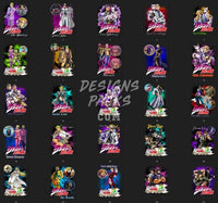 Load image into Gallery viewer, 25 Jojo Bootleg V1 Designs Bundle Png

