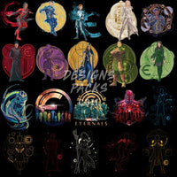 Load image into Gallery viewer, 25 Movie Super Heroes Designs Bundle Png
