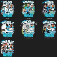 Load image into Gallery viewer, 25 Football Carolina Panthers Designs Bundle PNG
