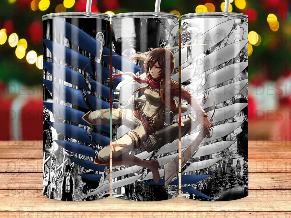 Attack Titan Mikasa Ackerman Wings Freedom Anime Fan product type