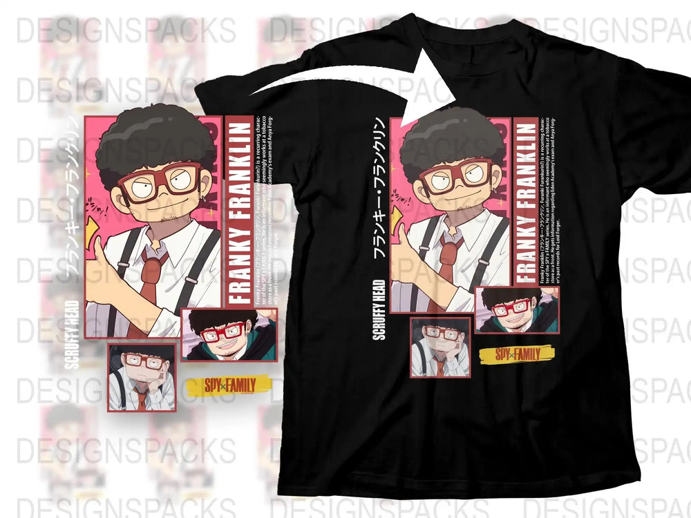 Spy x Family Anime T-Shirt, Anya Forger, Loid Forger, Cool Graphic Tee, Manga Fan Gift, Unisex Fashion Top