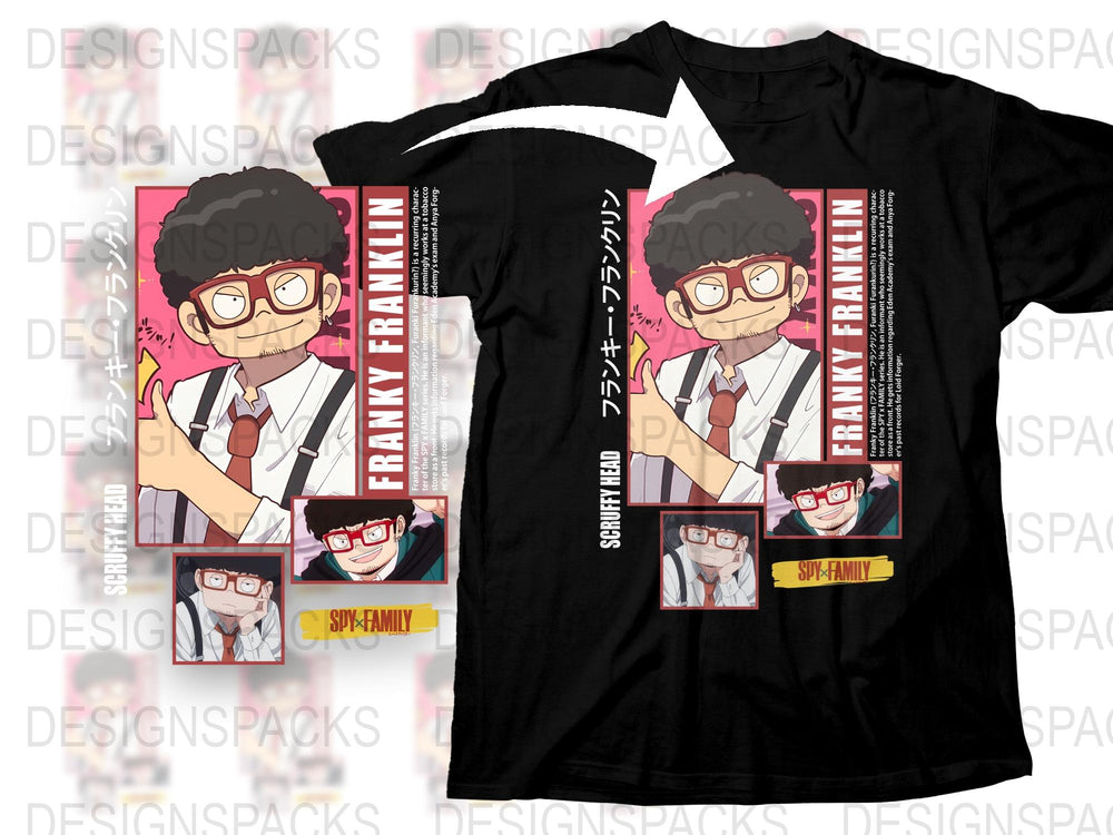 Spy x Family Anime T-Shirt, Anya Forger, Loid Forger, Cool Graphic Tee, Manga Fan Gift, Unisex Fashion Top