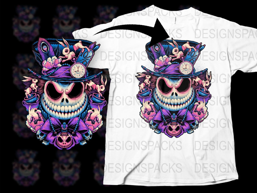 Unique Gothic Owl T-Shirt, Vibrant Punk Rock Style, Colorful Art Print Tee, Unisex Fashion Top