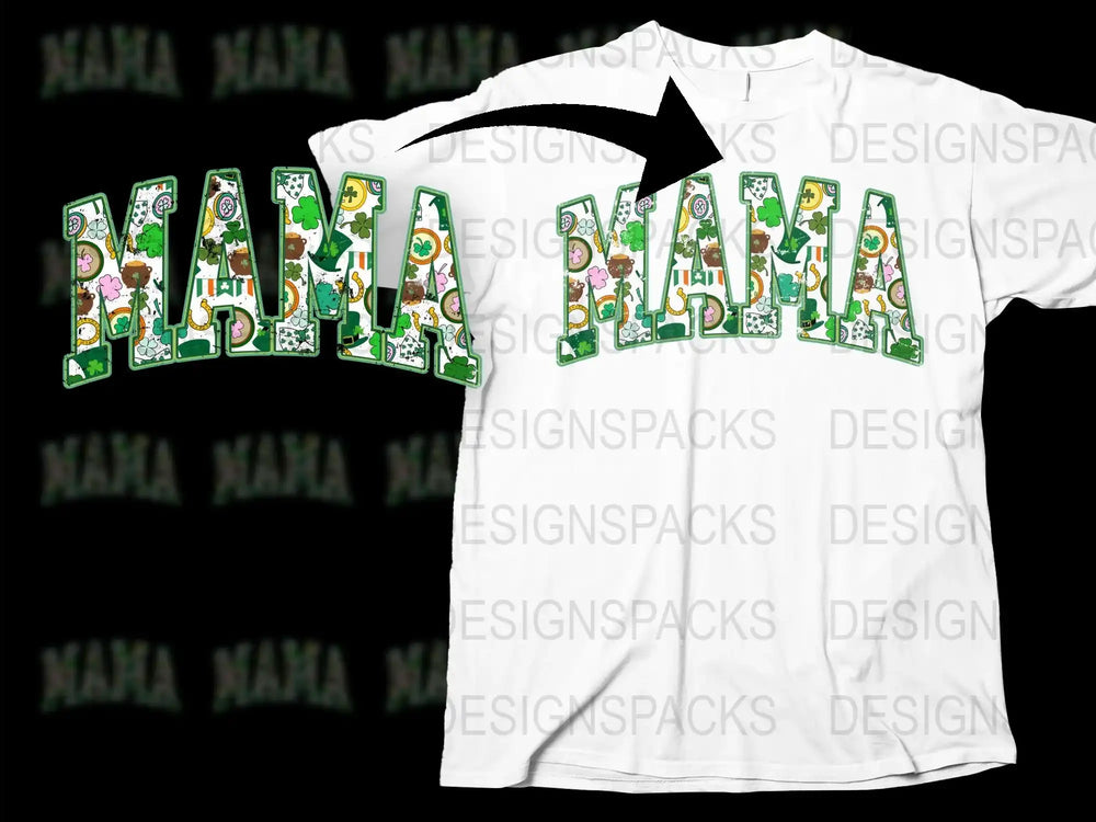 Mama Llama T-Shirt Floral Print Mom Life Cute Gift Idea Comfortable Casual Wear